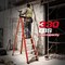 Wrightmaster 6.92 ft. Fiberglass Single-Sided Step Ladder, 12 ft. Reach, with Tool Holder, 330 lb. Load Capacity ZOR-P312092 - alternate 6