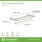 Symmons Dia 22 Inch Towel Shelf with Mounting Hardware 353TS-22-STN - alternate 5