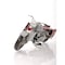 Homeroots 6" Grey Metal Hand Painted Decorative Motorcycle 401112 - alternate 9