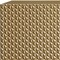Homeroots 94in Gold Wood Carved Geometric Sideboard With Four Doors 719399 - alternate 5