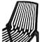 Leisuremod Acken Plastic Dining Side Chair, Black ACK18BL - alternate 9