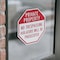 Signmission Private Property No Trespassing Vio, 4 inch X 4 inch, Vinyl Decal, 2PK OC-D-2PACK-4-171 - alternate 4