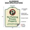 Signmission Tan & Green, 18 Inch x 24 Inch, Heavy Gauge Aluminum A-DES-TG-1824-9912 - alternate 2