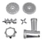 Brentwood Industries 400 Watt Electric Meat Grinder and Sausage Stuffer in Black MG-400BK - alternate 5
