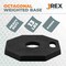 Jrex Safety 42 in Ring Loop Orange Traffic Delineator Post with 13 LB PVC Base, Full Pallet 96 DLRB-JR-ORG-42-FP96 - alternate 5