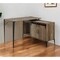 Homeroots 48" Brown and Black L Shape Writing Desk 491500 - alternate 6