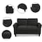 Homeroots 54" Sofa With Black Legs 601955 - alternate 10