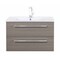 Cutler Silhouette Collection 30 in Wall Mount Bathroom Vanity - 2 Drawers With Top, Aria FV-ARIA30 - alternate 1
