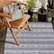Homeroots 2' X 3' Blue Patchwork Handmade Indoor Outdoor Area Rug 557202 - alternate 7