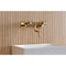 Kingston Brass Double-Handle Wall Mount Bathroom Faucet, Brushed Brass KS2117BEX - alternate 6