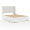 Martha Stewart Kian Queen Upholstered Platform Bed with Wingback Headboard and 4 Side Storage Drawers XH-8528-Q-WH-MS - alternate 9