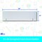 Flipside 1 Ply White Header Pack of 24 30142-24 - alternate 3