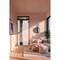 Vdomdoors Aluminum Door Cynex 6116 Black Entry Steel Metal Modern Painted W36xH80+12 Left Inswing CYNEX6116EXD-OAK-W36xH80+12-LH-I - alternate 6