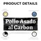 Signmission Pollo Assado al Carbon, 36 Inch x 96 Inch, Vinyl Banner B-96-30811 - alternate 5
