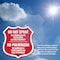 Signmission Bilingual No Spray Shield Sign Do Not Sp, 6 Inch X 6 Inch, Plastic Sign SHI-P-6-366 - alternate 6