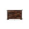 Homeroots 60" Dark Brown Solid Wood Six Drawer Dresser 521231 - alternate 15