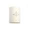 Luxury Lighting Asavva 10.5 in Tall Starburst Ceramic Outdoor Wall Light, Paintable White Bisque Finish, 2PK (2) 410-36-W-ud-7-17 - alternate 3
