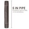 Ace Trading - Nipple 1/2 in. MIP each X 1/2 in. D MIP Black Steel 5 in. L Nipple 300UP12X5 - alternate 9