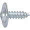 Auveco Phillips Flat Top Washer Head Tapping Screw #8 x 1/2in, 100PK 23775 - alternate 1