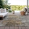 Homeroots 8' X 10' Gray Silver And Charcoal Abstract Washable Indoor Outdoor Area Rug 577652 - alternate 8
