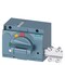 Siemens front mounted rotary operator standard with door interlock IEC IP30/40 3VA9267-0EK21 - alternate 1