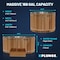 Kplunge 62in 2-Person 0-Jet Cedar Cold PlungeIce BathTub/HotTub 3/4 HP Powerful Chiller and Heater, Natural CP-C6242CDR08HP - alternate 9