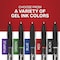 Sharpie S-Gel Gel Pens, Fine Point (0.5mm), Assorted Colors, 4PK 2116199 - alternate 4