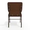 Flash Furniture Hercules Church Chair, Brown Back, 19-1/4 in W 25" L 33-1/4" H, Fabric Seat FD-CH02185-GV-10355-GG - alternate 9