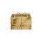 Homeroots Set of Three Brown Solid Wood Crate, 3PK 487680 - alternate 6