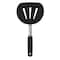 Good Grips Pancake Turner, 6 in W Blade, 12 in OAL, Silicone Blade, Black/Silver 1071533 - alternate 4