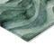 Homeroots 9' X 12' Teal Blue Abstract Washable Indoor Outdoor Area Rug 608080 - alternate 7