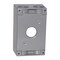 Sigma Engineered Solutions New Work 18.3 cu in Rectangle Metallic 1 gang Weatherproof Box Gray 14253-5 - alternate 8