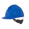 Msa Safety Topgard Hard Hat Cap Style, Polycarbonate, Fas-Trac III, Type 1, Class E, Blue 475380 - alternate 4