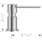 Blanco Lato Soap Dispenser, Stainless 402299 - alternate 5