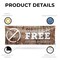 Signmission Gluten Free Options Available, 36 Inch x 96 Inch, Vinyl Banner B-96-30672 - alternate 3