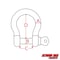 Extreme Max 3006.8306 BoatTector Stainless Steel Bow Shackle - 7/8" 3006.8306 - alternate 5