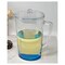 Homeroots 2.75 Quart Clear and Blue Acrylic Pitcher 523325 - alternate 7