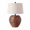 Jonathan Y Alaro 24.5" Farmhouse Coastal Water Hyacinth Basket LED Table Lamp, Dark Brown JYL6501B - alternate 8
