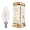 Bulbrite LED Filament, 6.5 Watt Dimmable B11 Light Bulb, Clear Glass Finish, E12 Base, 4000K, 750 Lumens, 4PK 862308 - alternate 9