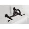 Kingston Brass Two-Handle Wall Mount Bridge Kitchen Faucet, Oil Rubbed Bronze KS3255BL - alternate 6