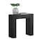 Alaterre Furniture Stockyard Solid Wood Console Table 36 in Modern Farmhouse Small Entryway Table AFTBL-034 - alternate 8