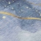 Homeroots 5' X 8' Blue And Gold Abstract Washable Indoor Outdoor Area Rug 611332 - alternate 8