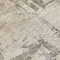 Homeroots 8' Linen And Gray Round Abstract Washable Indoor Outdoor Area Rug 606033 - alternate 8