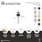 Kingston Brass Push Pop-Up Drain without Overflow, Antique Copper EV800AC - alternate 2