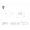 Zoro Select U-Drive Screw, No. 6 Thread Size, Zinc Plated Steel, 97/1000 Head Ht, 1/4 in Lg, 100 PK DS-0604-100 - alternate 3