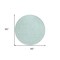 Homeroots 8' Aqua And Ivory Round Geometric Washable Indoor Outdoor Area Rug 602409 - alternate 8
