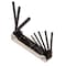 Klein Tools 9 Piece SAE Fold-Up Hex Key Set, 70591 70591 - alternate 16