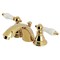 Kingston Brass Mini-Widespread Bathroom Faucet with Pop-Up Drain, Polished Brass KB952APL - alternate 1