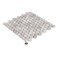 Apollo Tile Wooden Gray 11x12 Marble Polished Floor and Wall Mosaic Tile 4.55 sqft/case, 5PK APLSV88G05PA - alternate 5