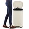 Happimess Connor Rectangular 13.2-Gallon Trash Can w/ Soft-Close Lid and FREE Mini Trash Can, Limestone Beige HPM1006F - alternate 8